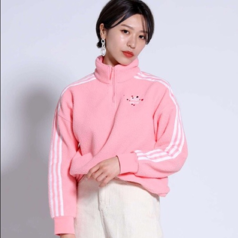 NWT Adidas Valentine's Day pullover Sweater GK7169
